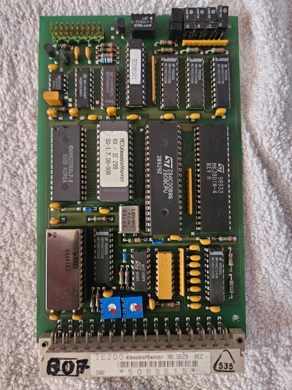 Krauss Maffei Steuermodule / CPU für Spritzgussmaschinen (Geprüft & Getestet)