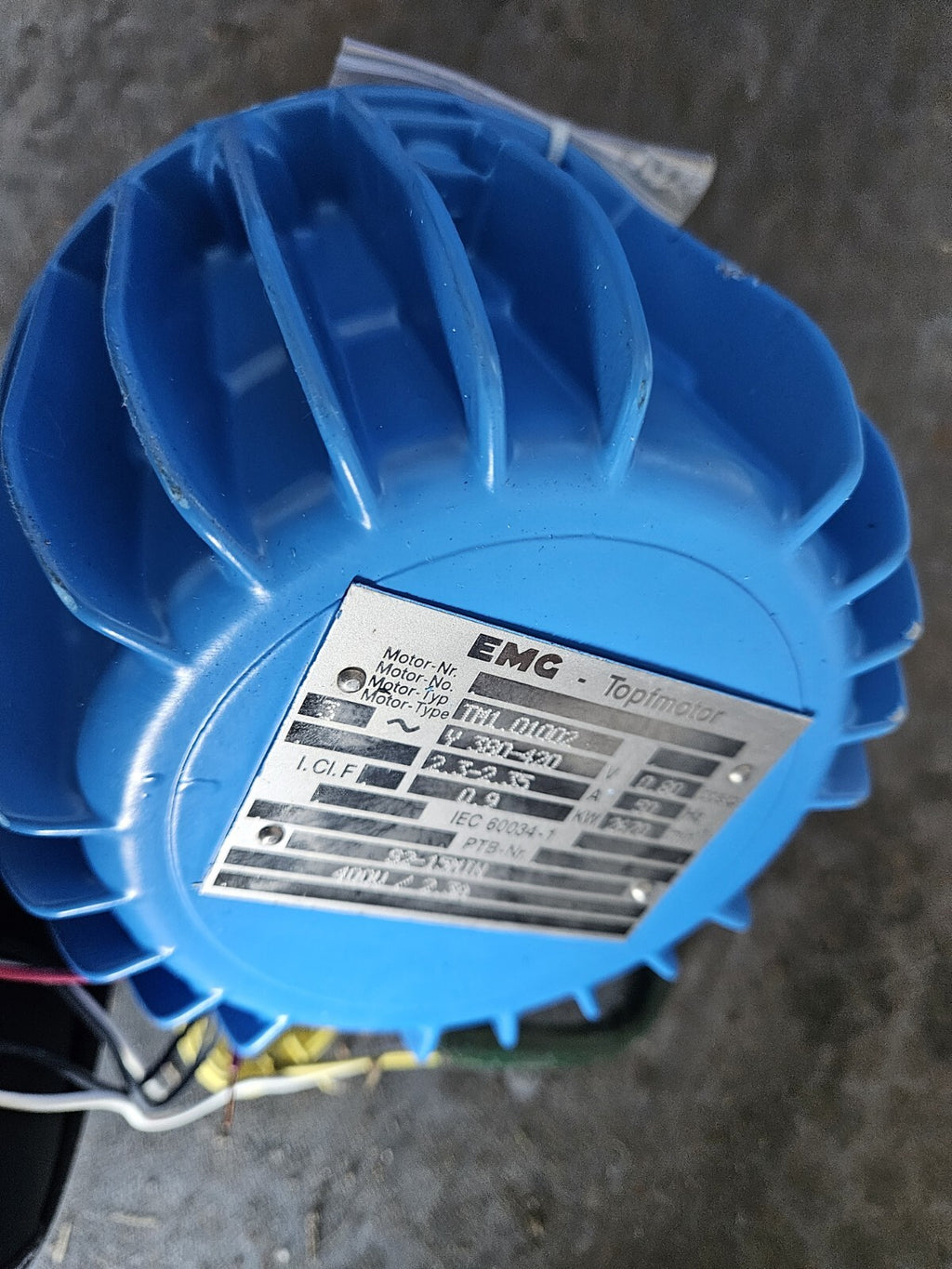 EMG TM1.01002 Topfmotor für EMG DREHMO oder Drehschieber, Neu/unbenutzt,brandnew