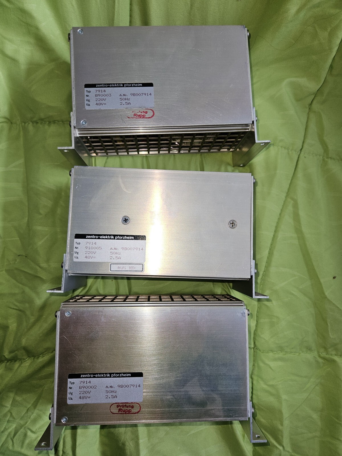 ZENTRO-ELEKTRIK Netzteil 7914, 98007914, 890003, 50Hz 2,5A 48V Neu, New, Unused