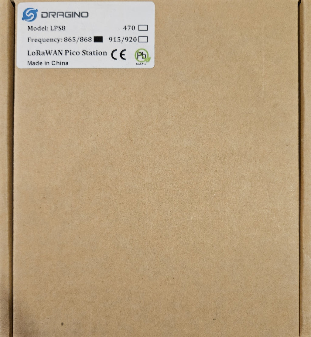 Dragino LPS8-868 HotSpot Miner Helium EU868 IN865 New In Box Crypto Coin, Neu