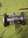 EPI VL-540 Systemkugelhahn DN40 / PN40 Edelstahl VA mit Flansch