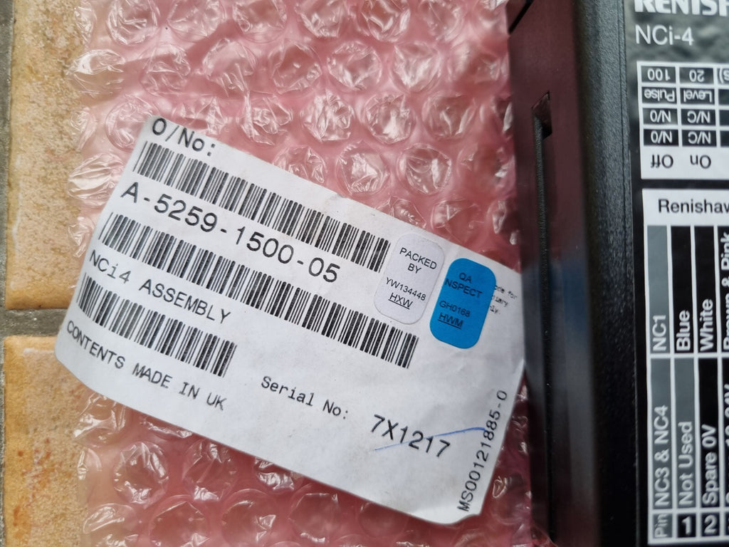 RENISHAW NCi-4, P/N: A-5259-1500-05 or A- 5259-1000 brandnew/unused