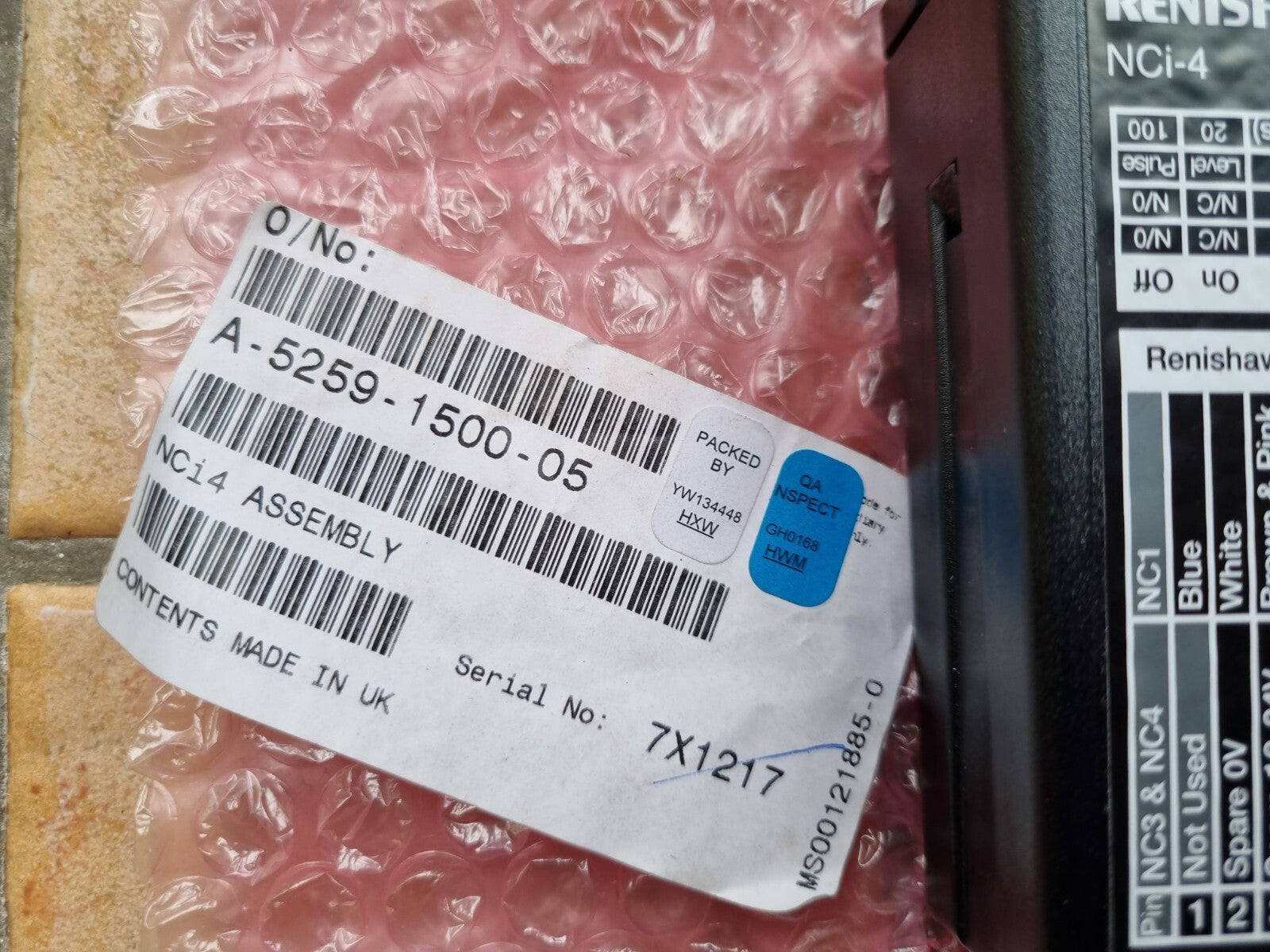 RENISHAW NCi-4, P/N: A-5259-1500-05 or A- 5259-1000 brandnew/unused