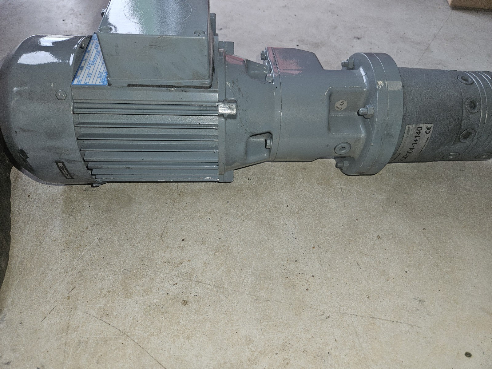 SKF Mehrkreis Hydraulikpumpe ZM2104-1+140 & Motor GREIFENBERGER G71F/4D71A-4 NEU