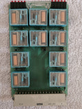 Krauss Maffei ERNI Relay Control Board Siemens  V23127/Potter & Brumfield Relays