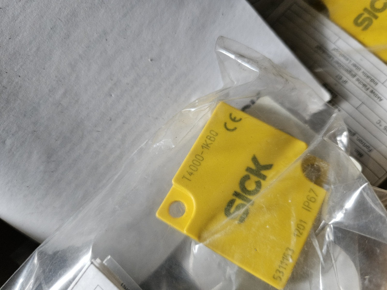 Sick Auswerteeinheit Sensor T4000-2DRNAC Betätiger 6022052 Neu/ovp, Unused New