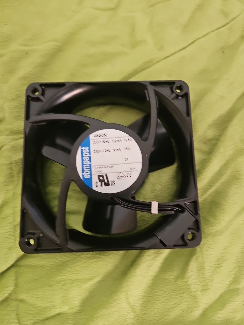 Lüfter ebmPapst 4550N Typ 4550 N 4550N  16,5W Watt 220Volt ebm Papst Neu!! New