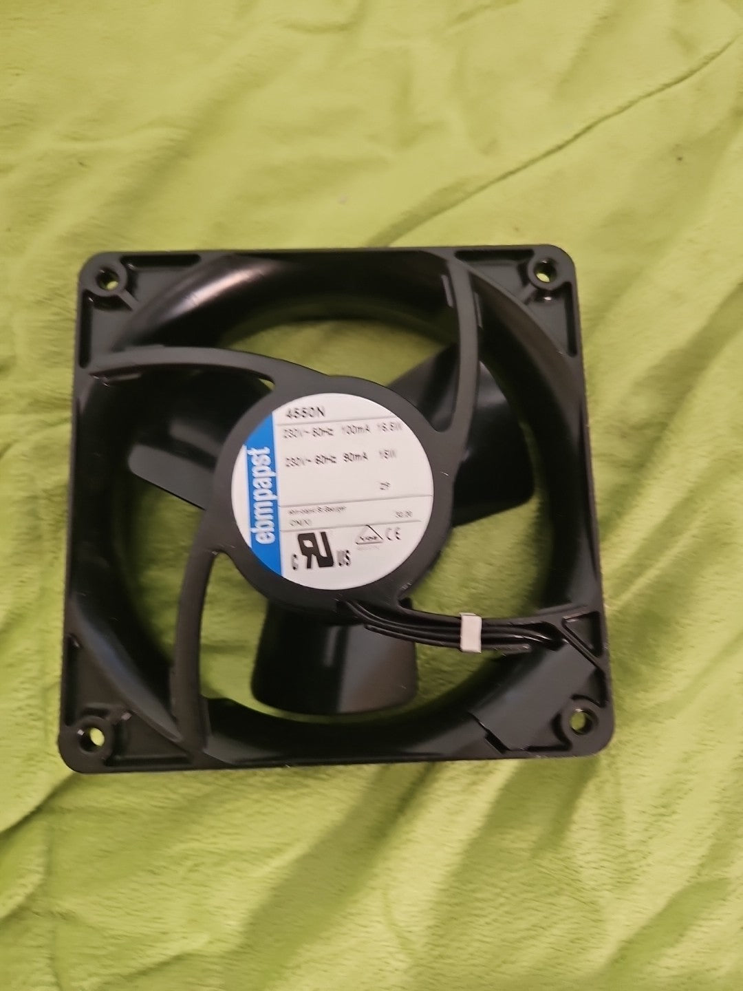 Lüfter ebmPapst 4550N Typ 4550 N 4550N  16,5W Watt 220Volt ebm Papst Neu!! New