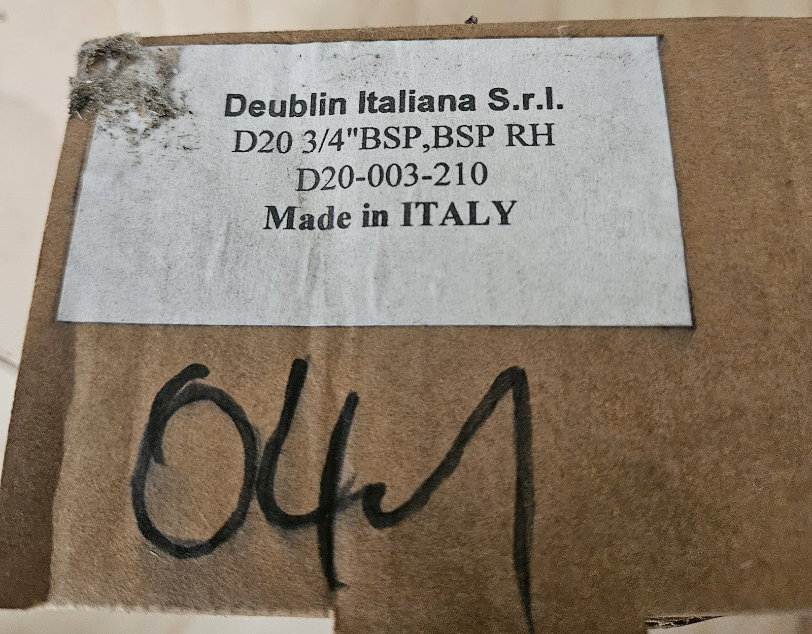 Deublin D10-003-210 Rotating Union Drehdurchführung Neu/ovp New In Box Unused