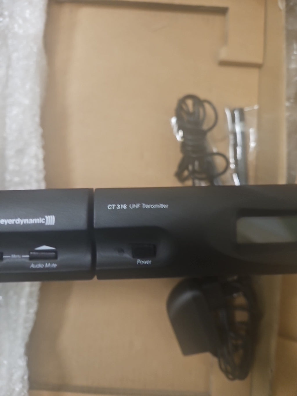 2 x BeyerDynamic ct 316 uhf transmitter mit Rahmen Neu/ovp Unused Nos, Brandnew