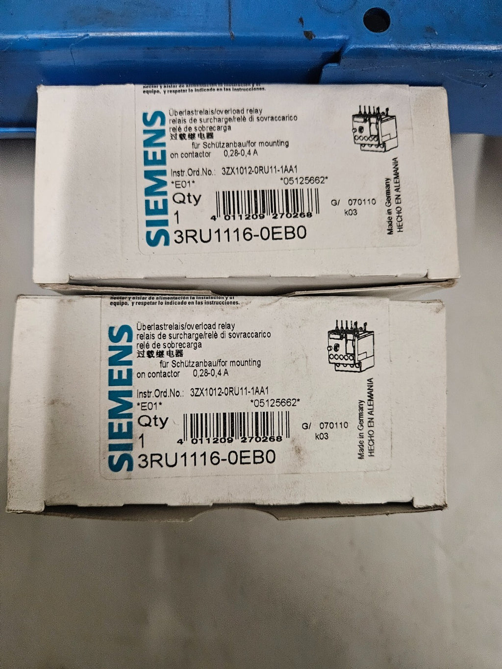 SIEMENS 7PU3140-2BN24, 7PU22 40-OAN40,7PU40 20-DC ZEITRELAIS neu/ovp, new in box