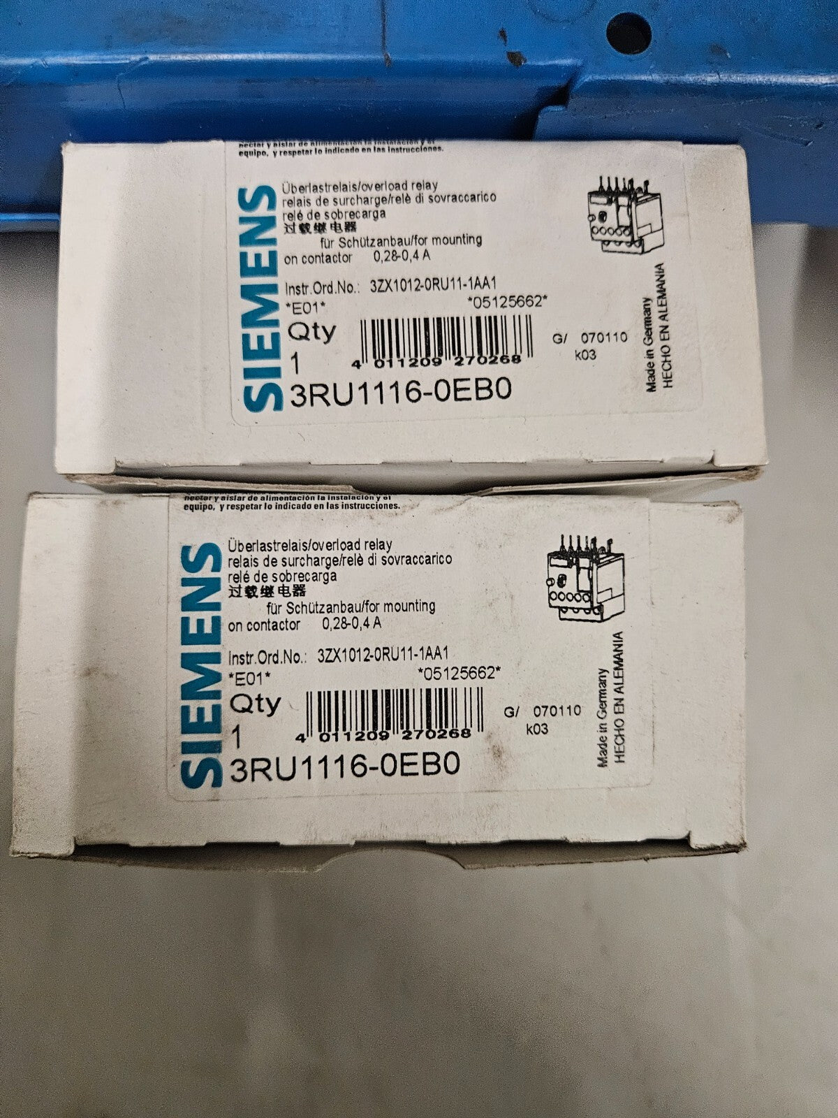 SIEMENS 7PU3140-2BN24, 7PU22 40-OAN40,7PU40 20-DC ZEITRELAIS neu/ovp, new in box