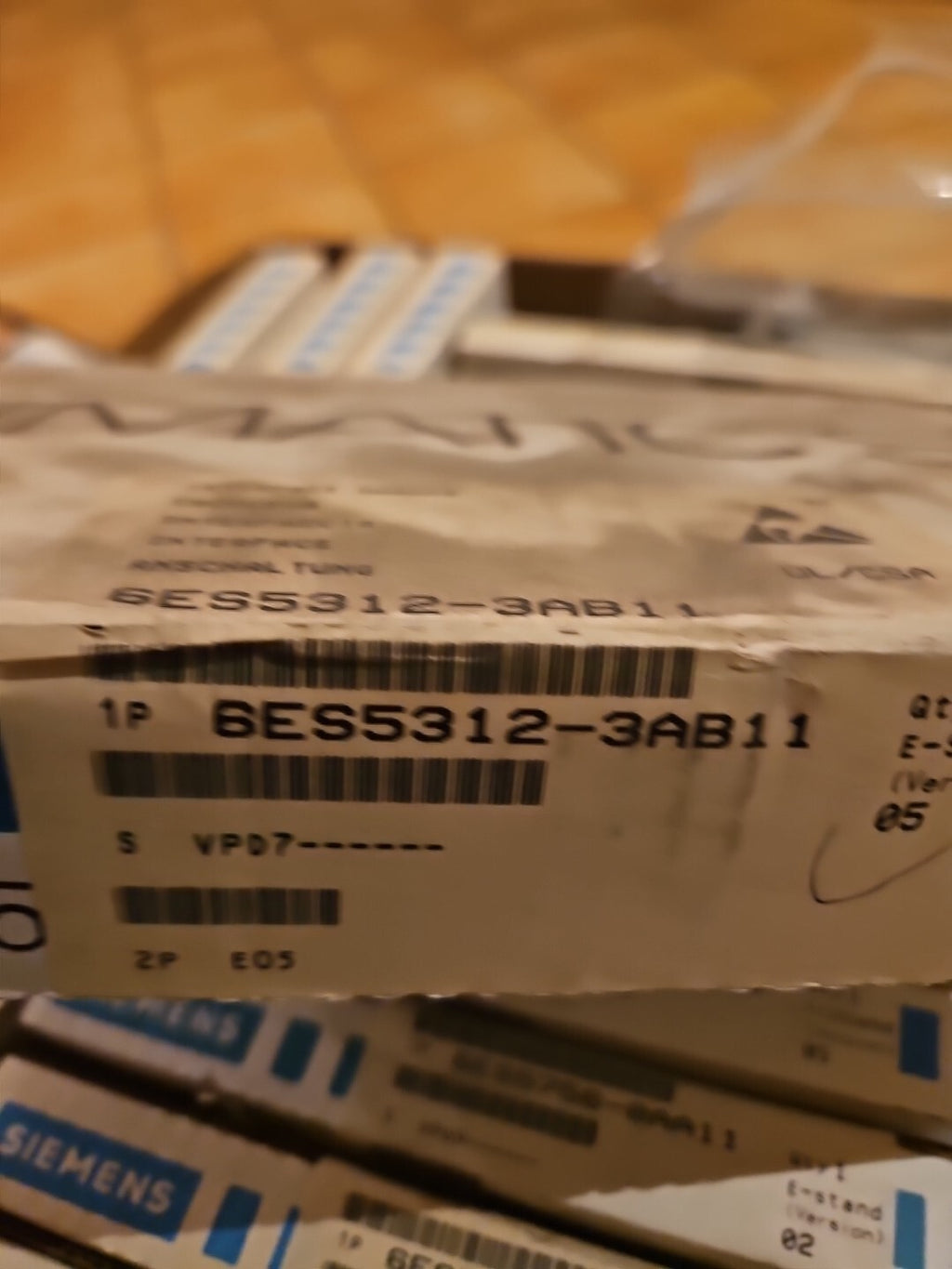 Siemens Simatic S5 6ES5312-3AB11   6ES5 312-3AB11 New In Box, Sealed, SIEGEL,NEU