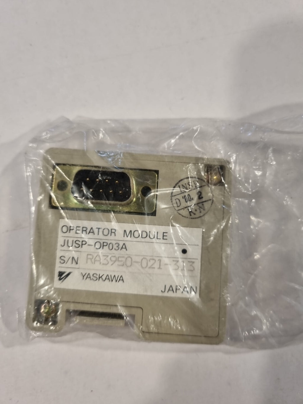 YASKAWA JUSP-OP03A JUSPOP03A KONTROLL- UND STEUERUNGSPANEL neu, new old stock