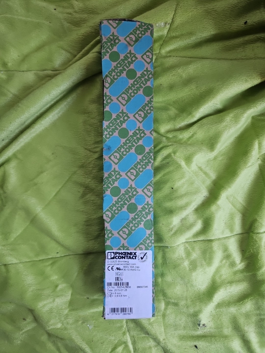 50 x Phoenix Contact UK 5 N UK5N Durchgangsklemme 3004362 Neu/ovp New In Box