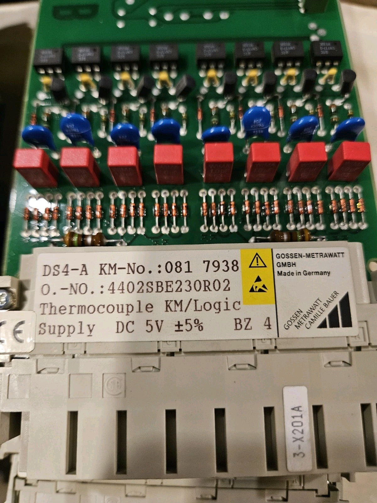 Gossen Metrawatt DS4-A, 0817938 Thermocouple KM/ Logic 4402SBE230R02 Tested