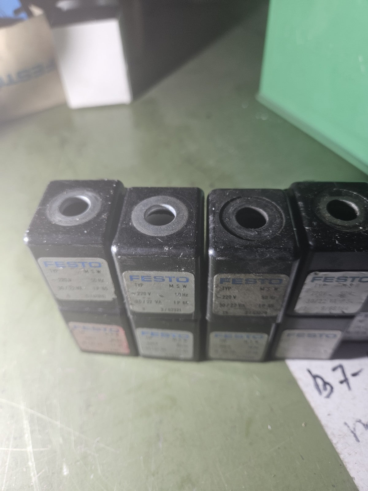 Festo MSW-220 Magnetspule 50Hz, Geprüft, Tested, Voll Funktionsfähig, working