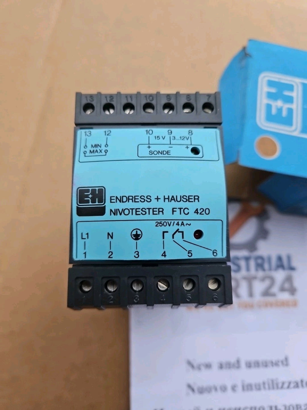 Endress+Hauser FTC 420 FTC420 917078-0000 Nivotester -unused/OVP-