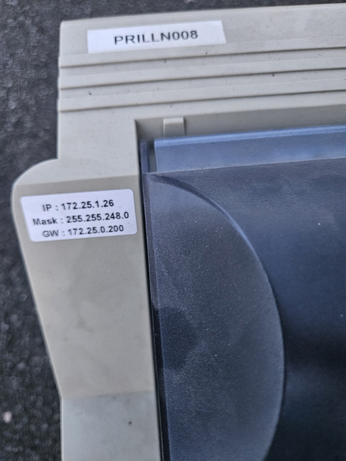 ZEBRA P330I P330I-0000C ID Plastic Card Printer USB, working, Power Cord Missing