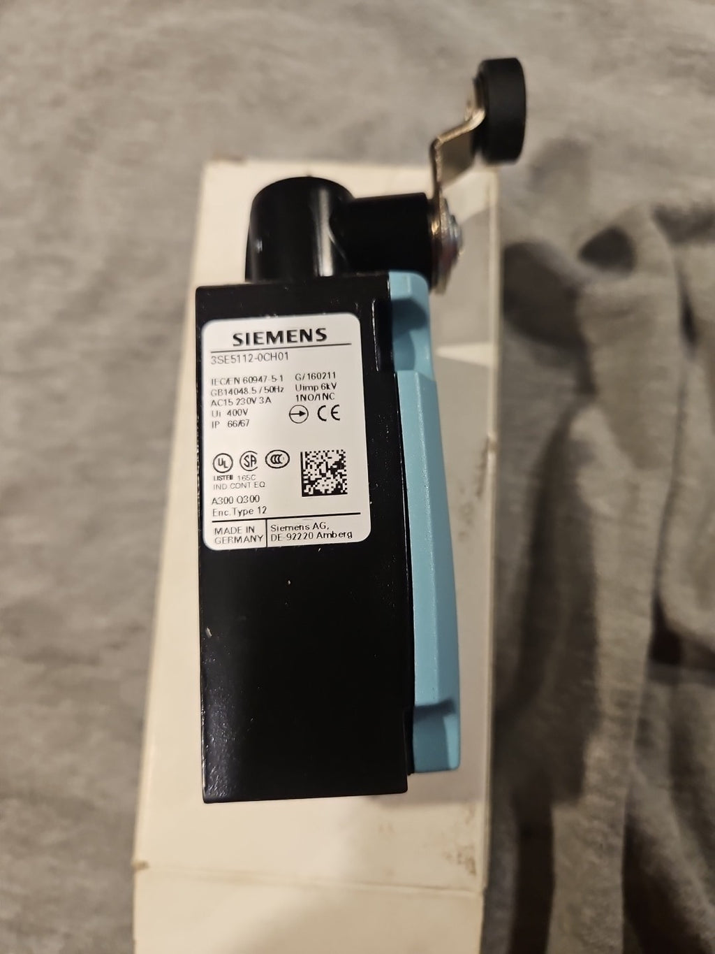 SIEMENS 3SE5112-0CH01 Positionsschalter Rollenschalter, Switch, neu/ovp, New