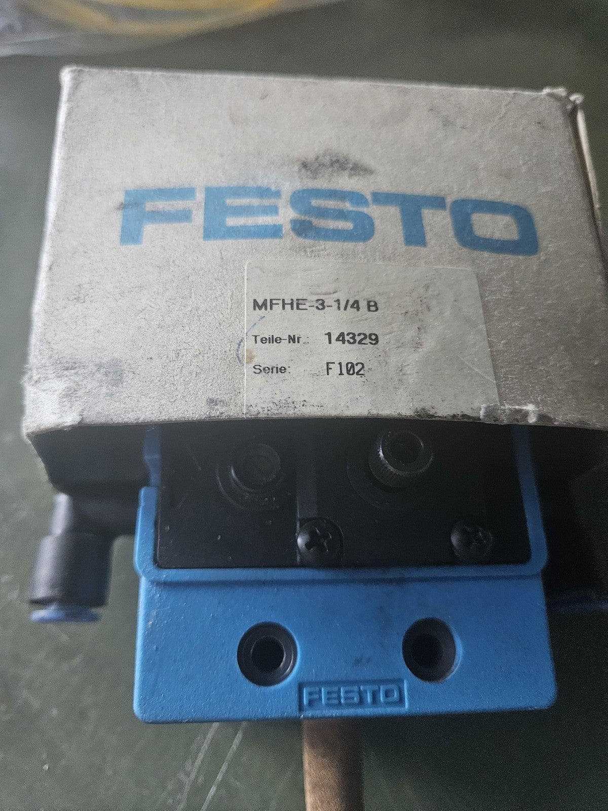 FESTO MFHE-3-1/4-B 14329 Solenoid Valve  Magnetventil New in Box, Neu Unbenutzt