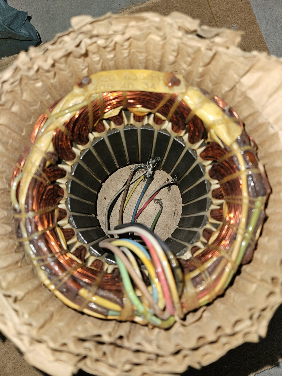 Motor Stator 720 636 FL 408 4034, Neu/Ovp, Siemens?, New Unused, See Pictures