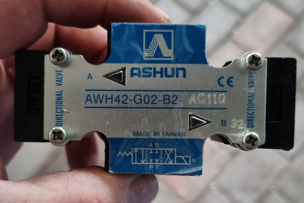 ASHUN AWH43-G02-B02 AC110, MCP-01-05, MRP-01-C VALVE, VENTIL LOT see pics new