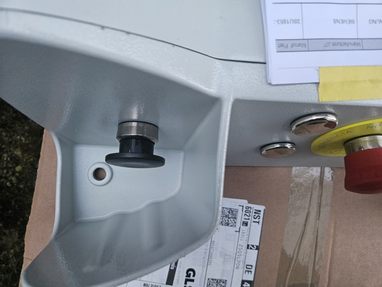 Siemens Dig.Industr. Zweihand-Bedienpult 3SU1853-3NB00-1AD1 Zweihandpult Neu NEW