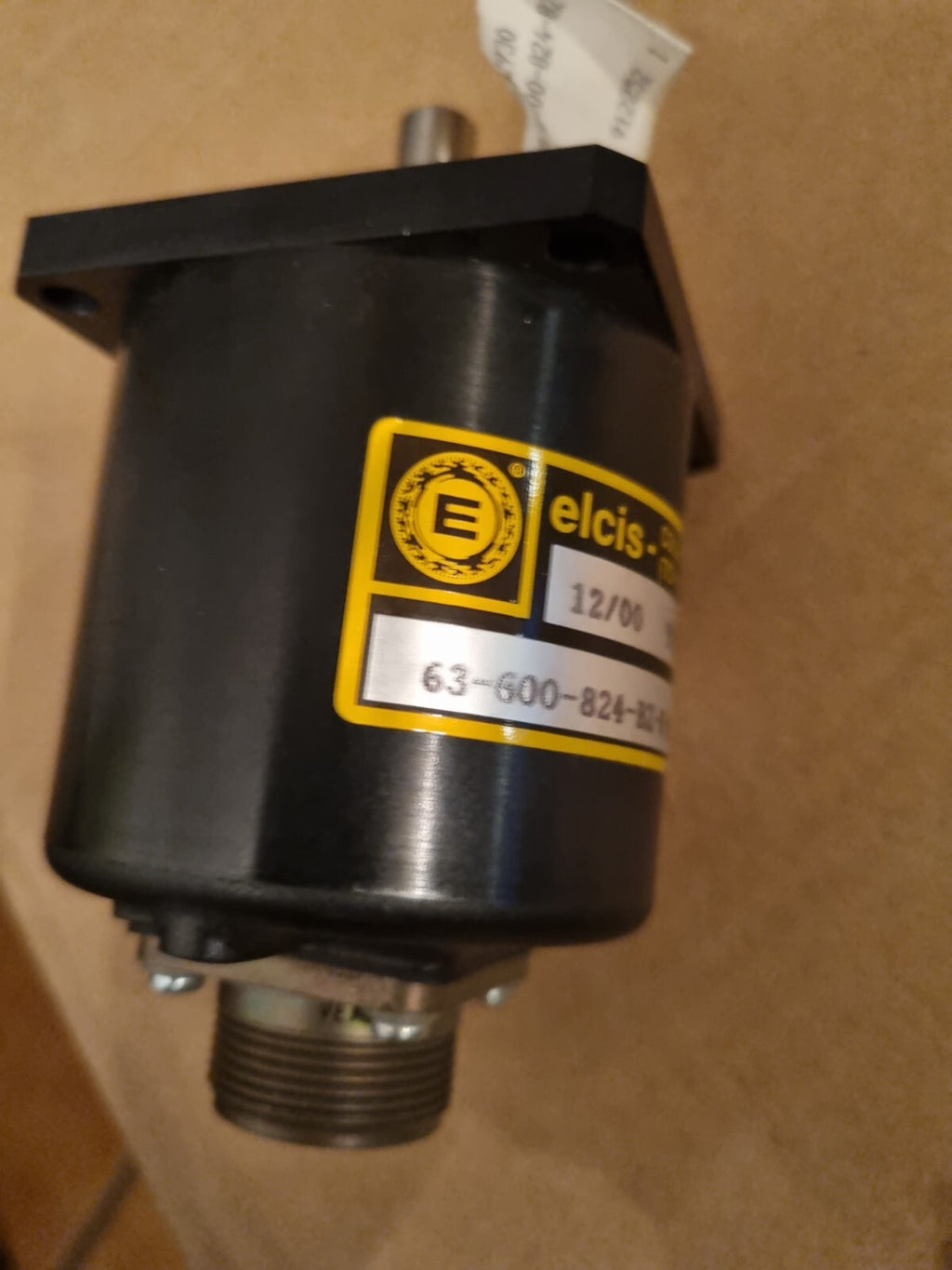 Elcis Encoder 63-600-824-BZ-K-CM  912252 Drehgeber 7-polig NEU NOS, unused