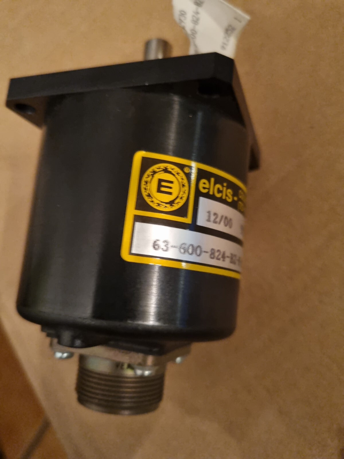 Elcis Encoder 63-600-824-BZ-K-CM  912252 Drehgeber 7-polig NEU NOS, unused