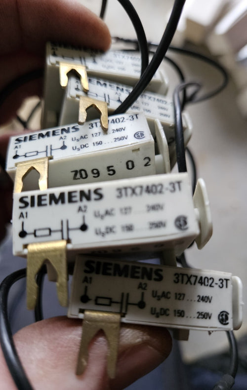 5 x Siemens 3TX7402-3T Überspannungsbegrenzer 3TX7 402-3T neu, Konvolut