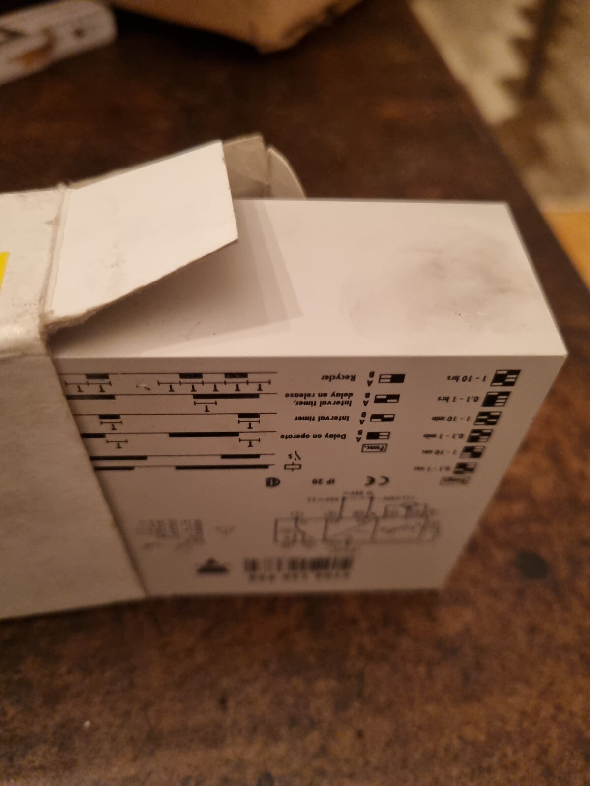 Carlo Gavazzi S104 156 924 Timer 24V, 115-230v 50/60hz neu, new unused