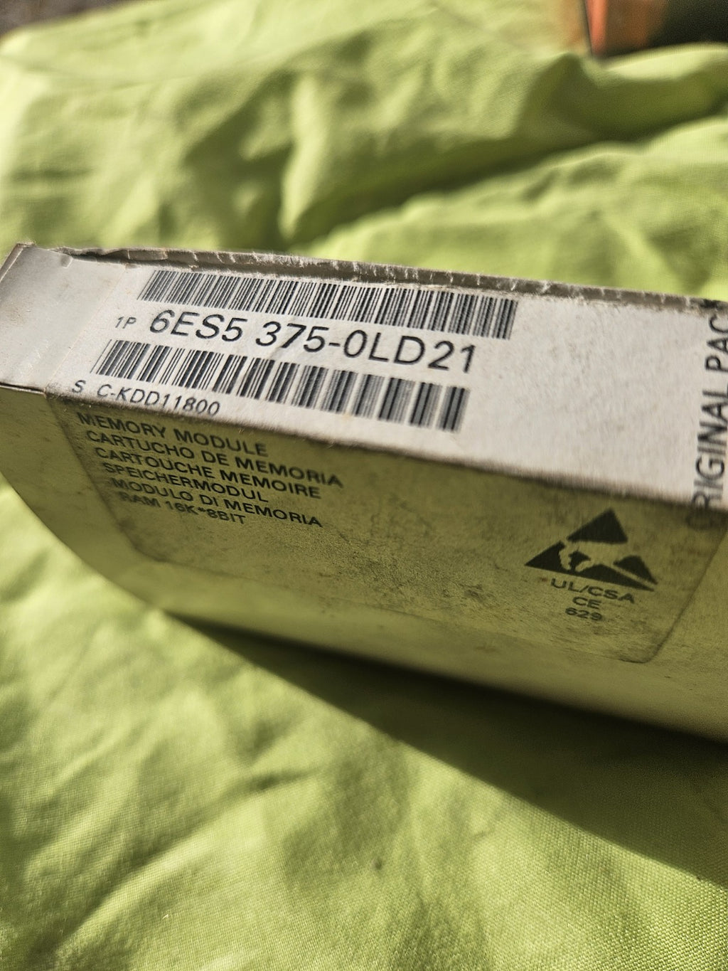 Siemens 6ES5 375-0LD21, Memory.Module, SPEICHERMODUL NEU/OVP new In Box Unused