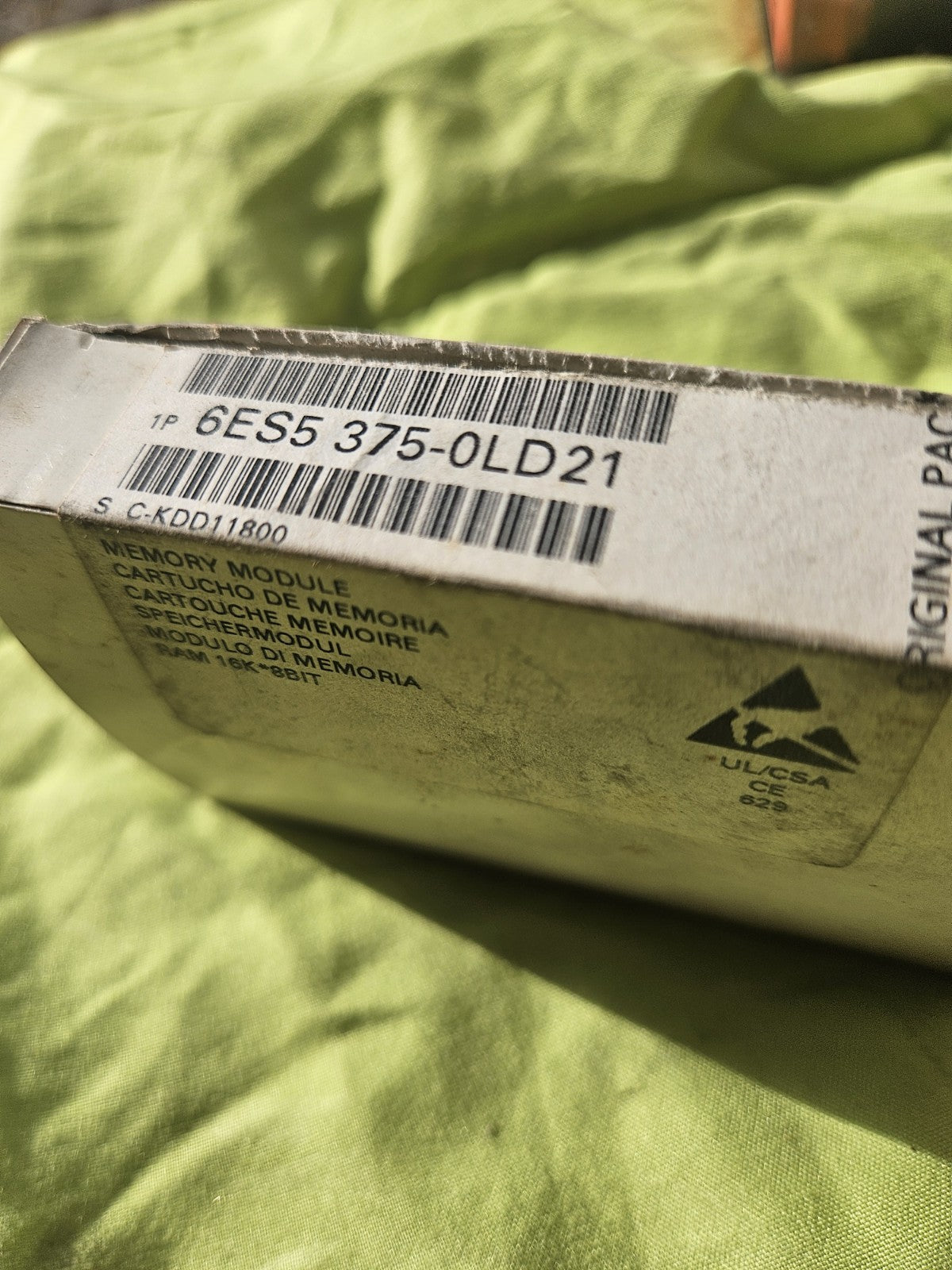 Siemens 6ES5 375-0LD21, Memory.Module, SPEICHERMODUL NEU/OVP new In Box Unused