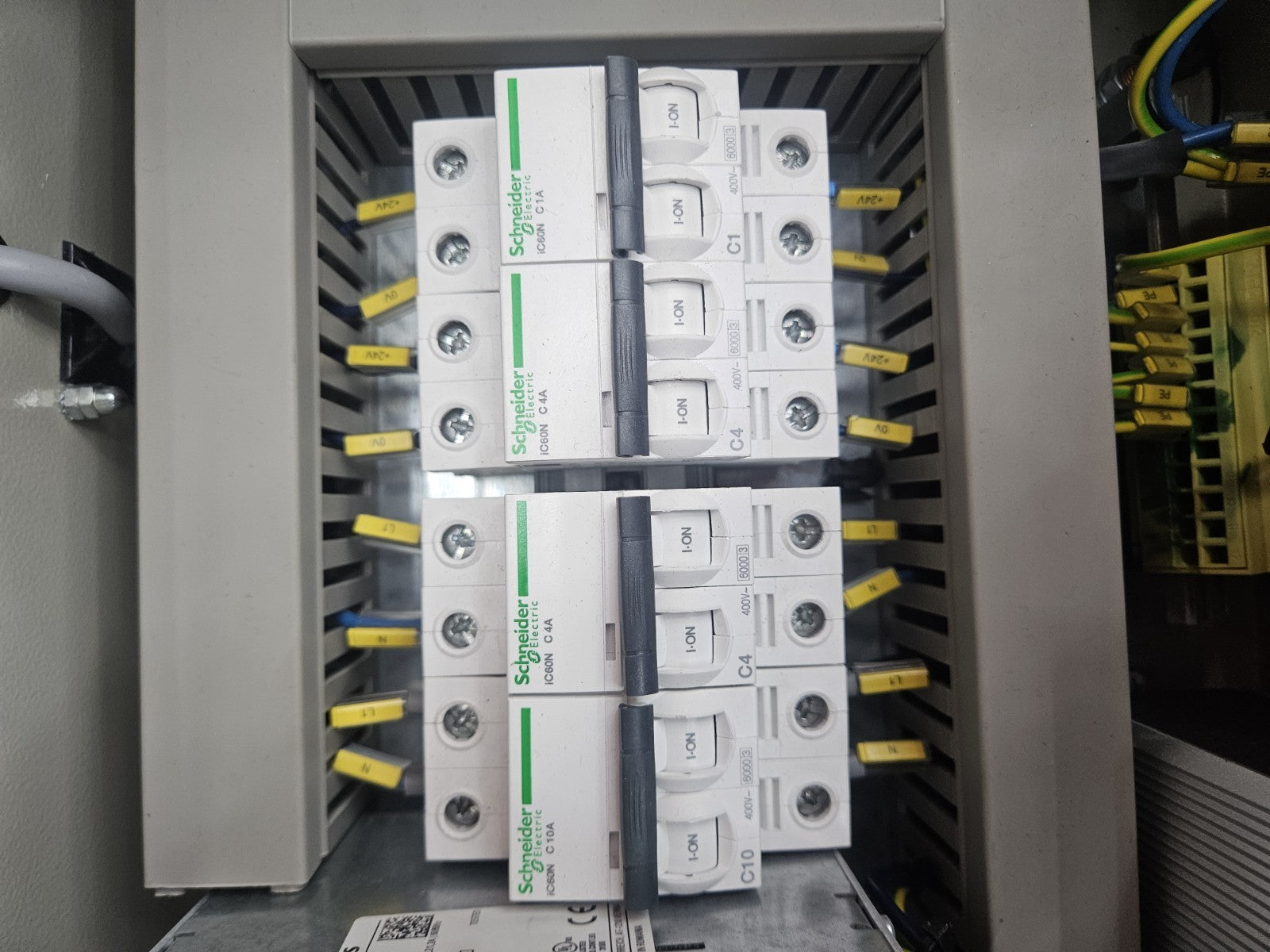 Industrial Control Panel ,Moxa Switch, Siemens SITOP, & B&R Components, Like New