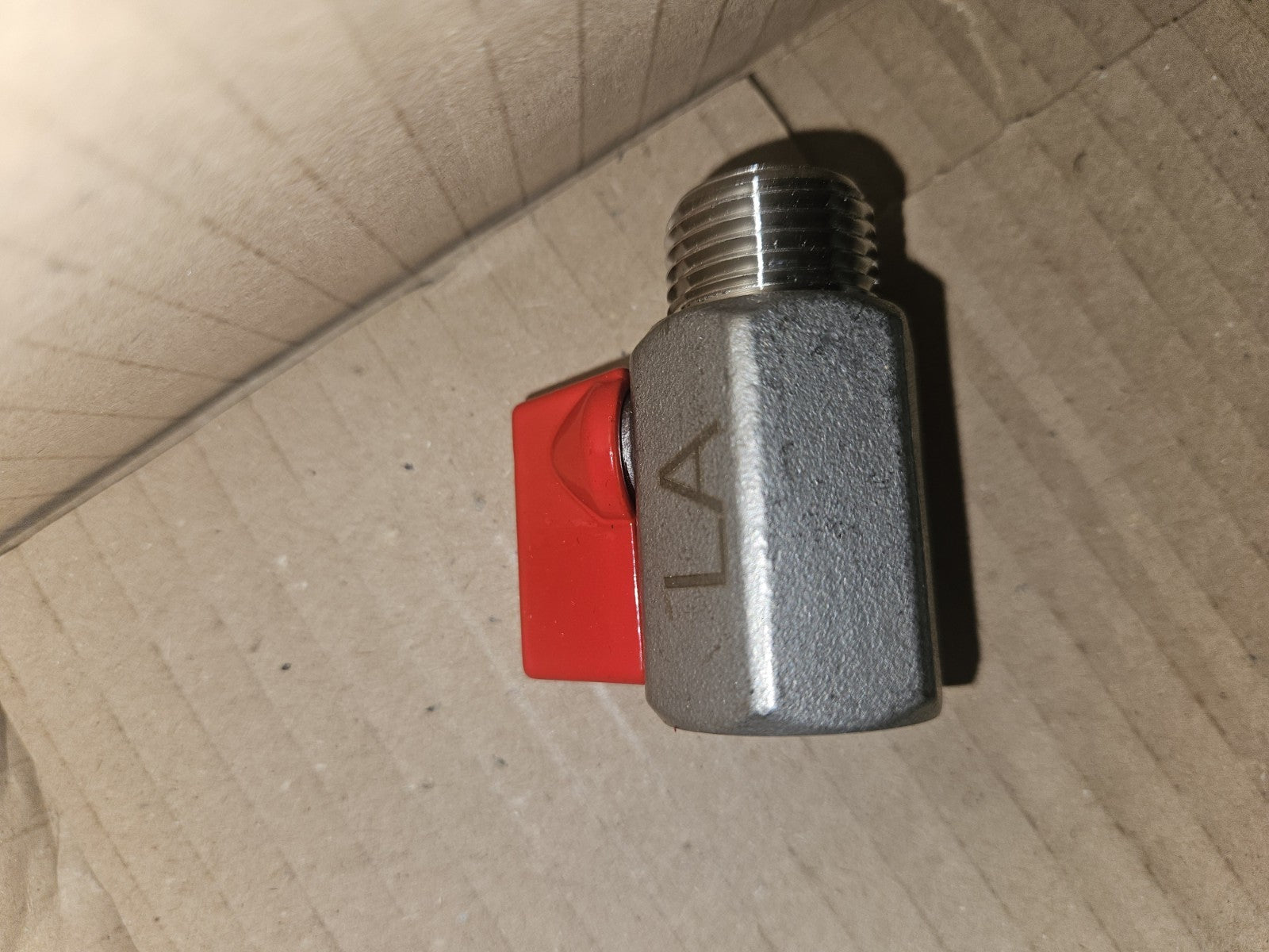 Landefeld Edelstahl-Minikugelhahn G 1/2"  KH12MKIA ES E Neu/ovp New Unused