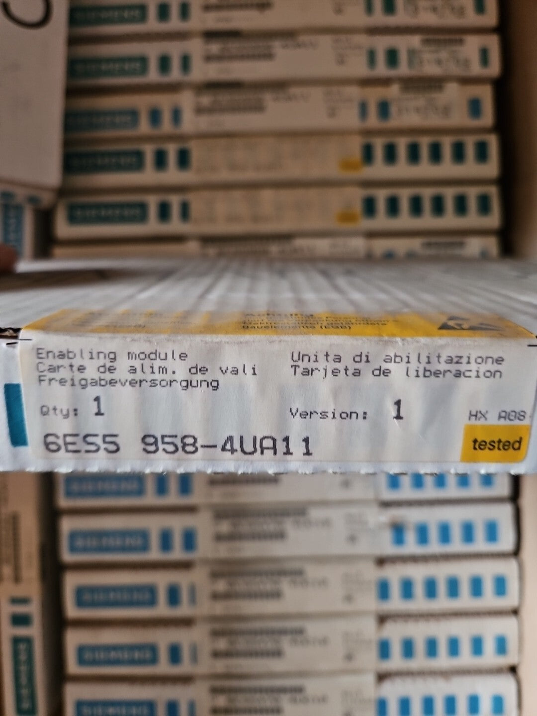 1 x SIEMENS Simatic S5 6ES5958-4UA11 New In Sealed Box, Neu Mit Siegel, NoS