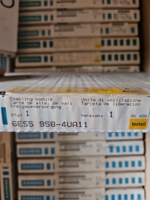 1 x SIEMENS Simatic S5 6ES5958-4UA11 New In Sealed Box, Neu Mit Siegel, NoS