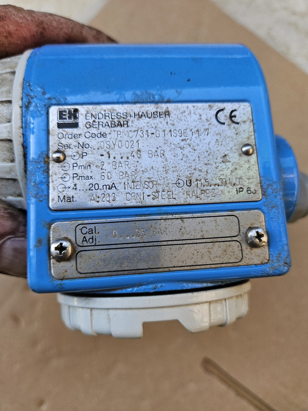 Endress + Hauser CERABAR PMC731-G11S9E11M7 Drucksensor Drucktransmitter Nos New