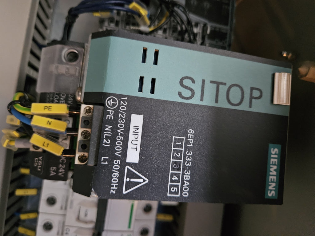 Biion Industrial Control Panel Enclosure | Siemens SITOP 24V, Moxa EDS-308, B&R 