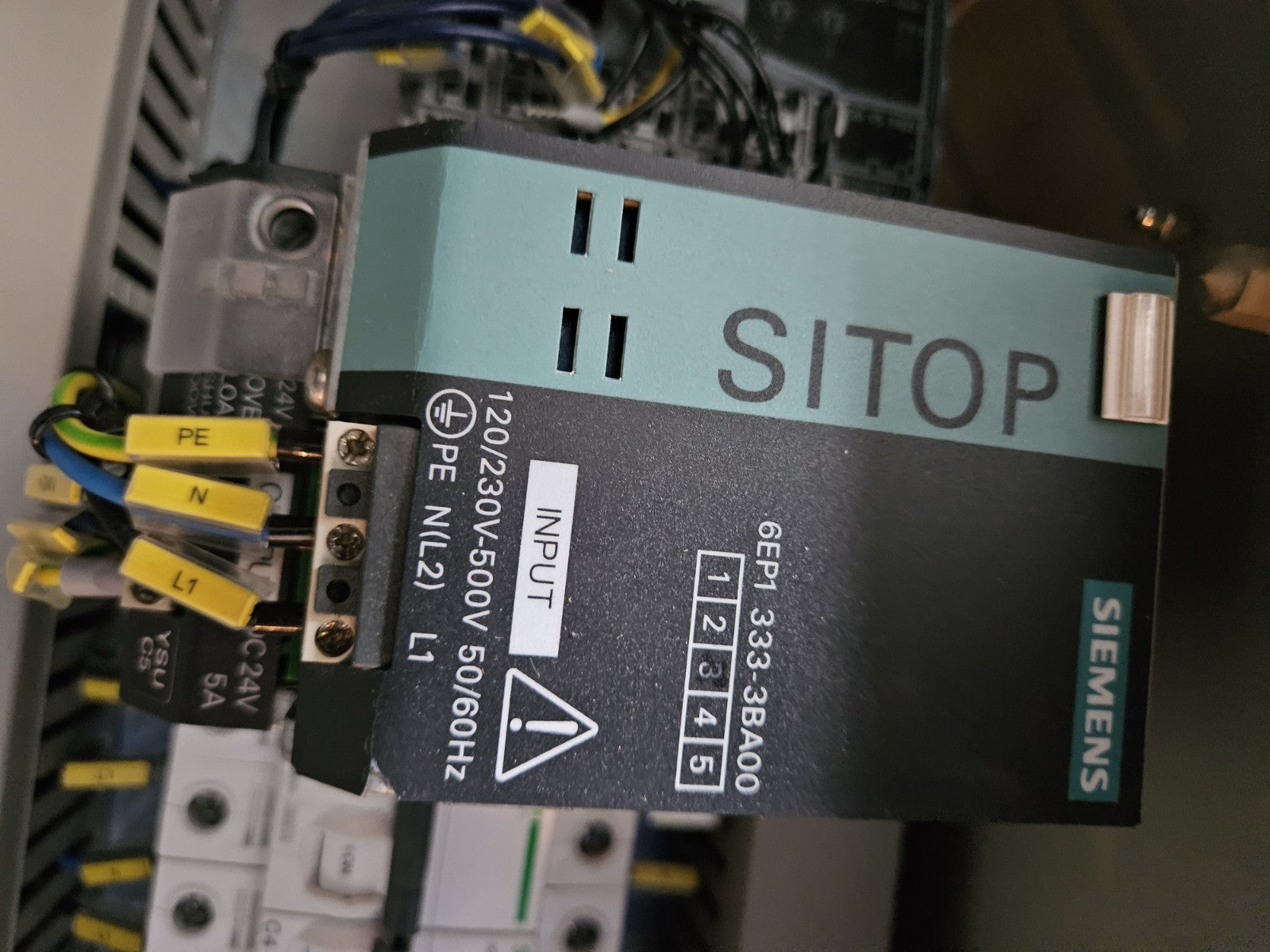 Biion Industrial Control Panel Enclosure | Siemens SITOP 24V, Moxa EDS-308, B&R 