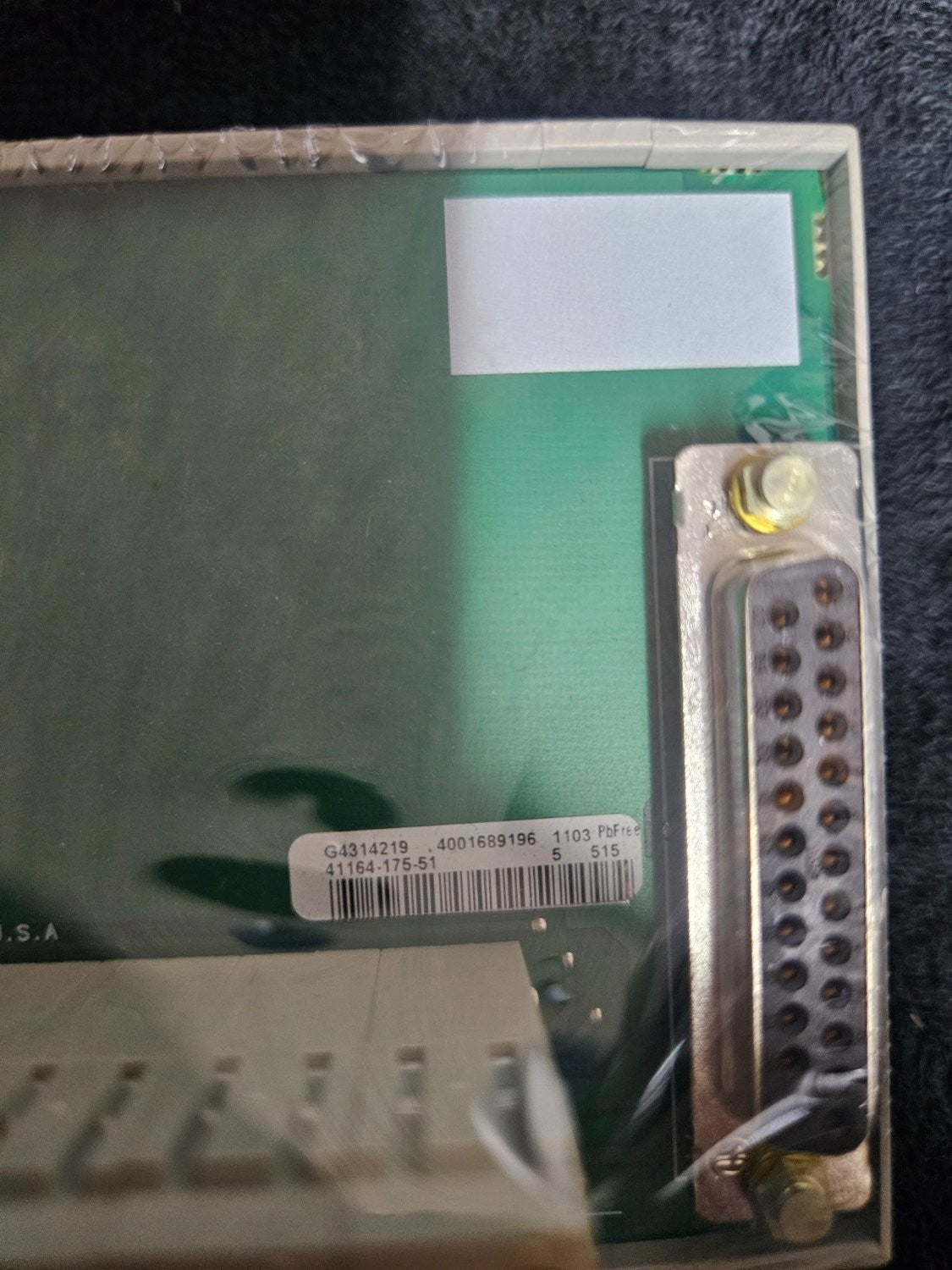 Allen-Bradley 1492-AIFM8-3 Plc I/O Module Green Plastic