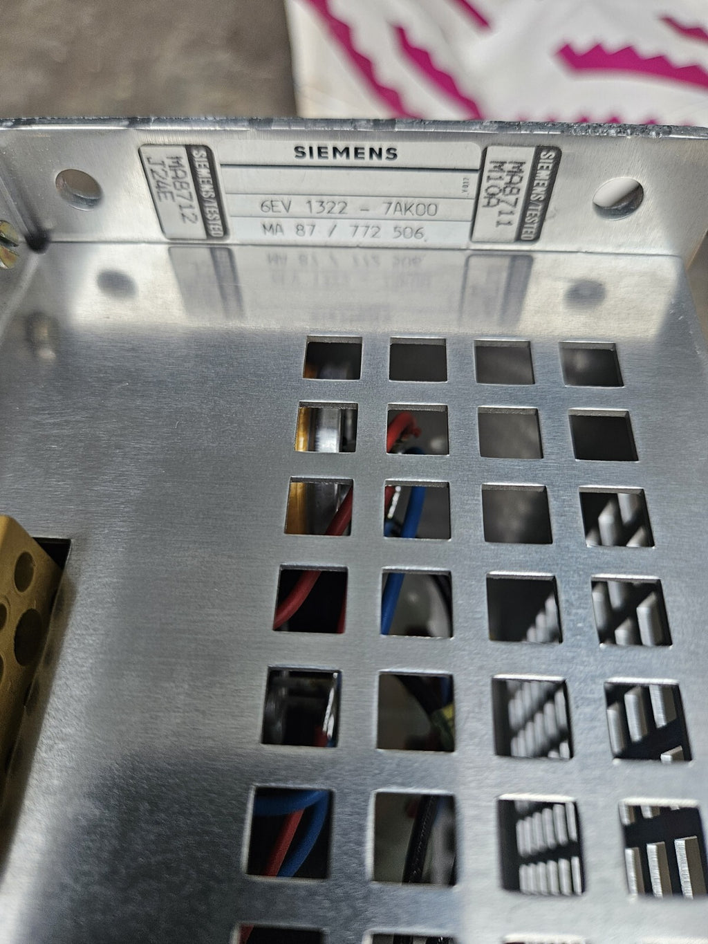 Siemens 6EV 1322 - 7AK00 Netzgerät / Power Supply New Old Stock, Neue Lagerware