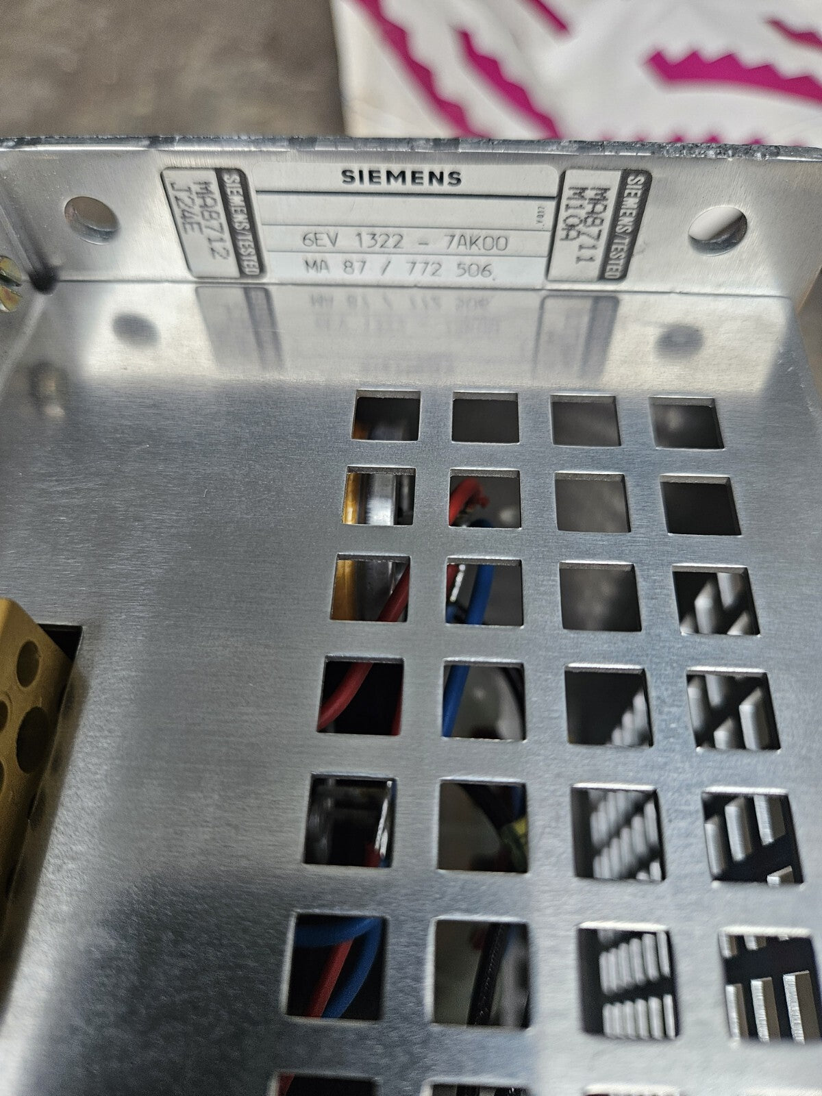 Siemens 6EV 1322 - 7AK00 Netzgerät / Power Supply New Old Stock, Neue Lagerware