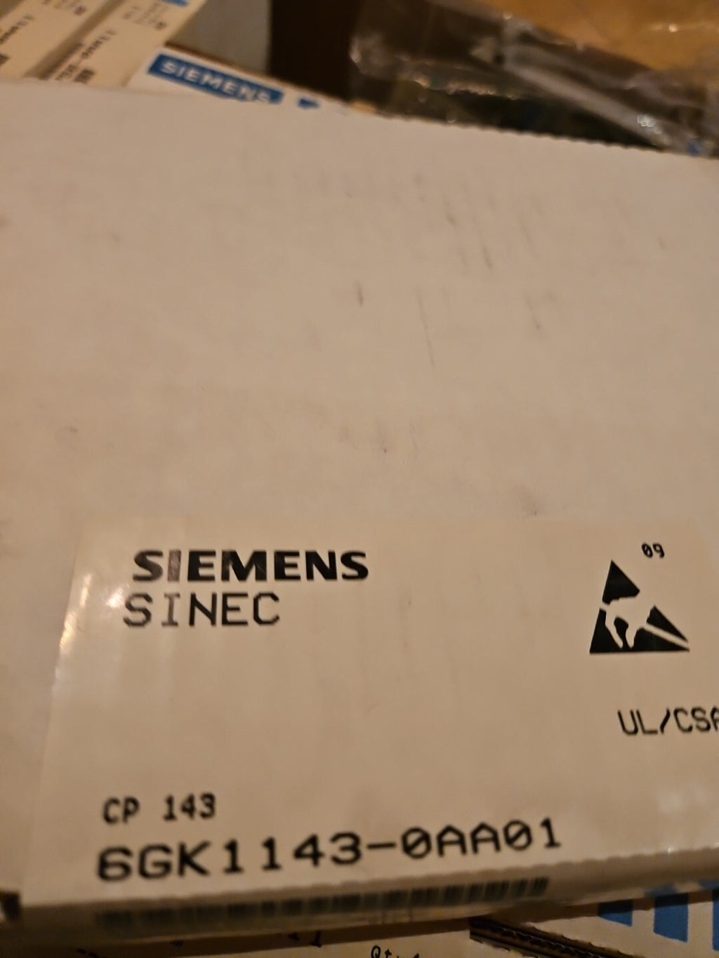 Siemens Anschaltung 6GK1143-0AA01 CPU Sinec Interface Module CP143 New, Sealed, 