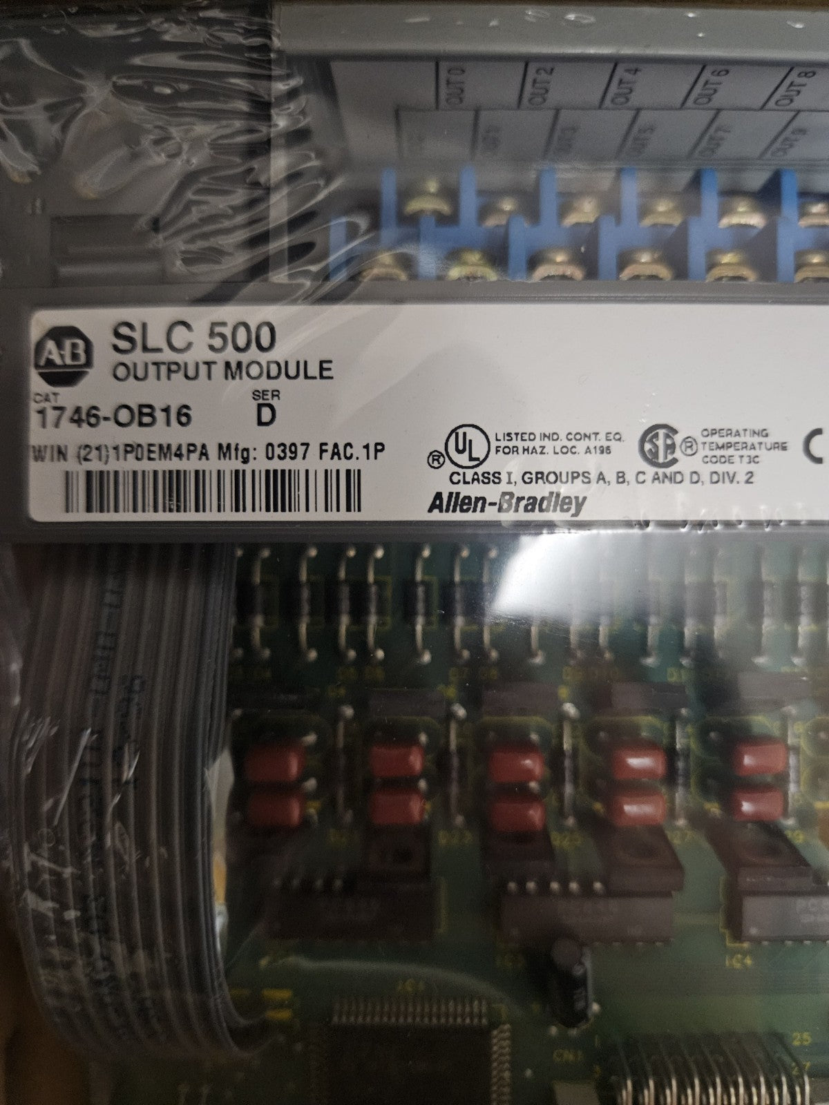 Allen-Bradley SLC 500 1746-OB16 Output Module, New Unused, Neu