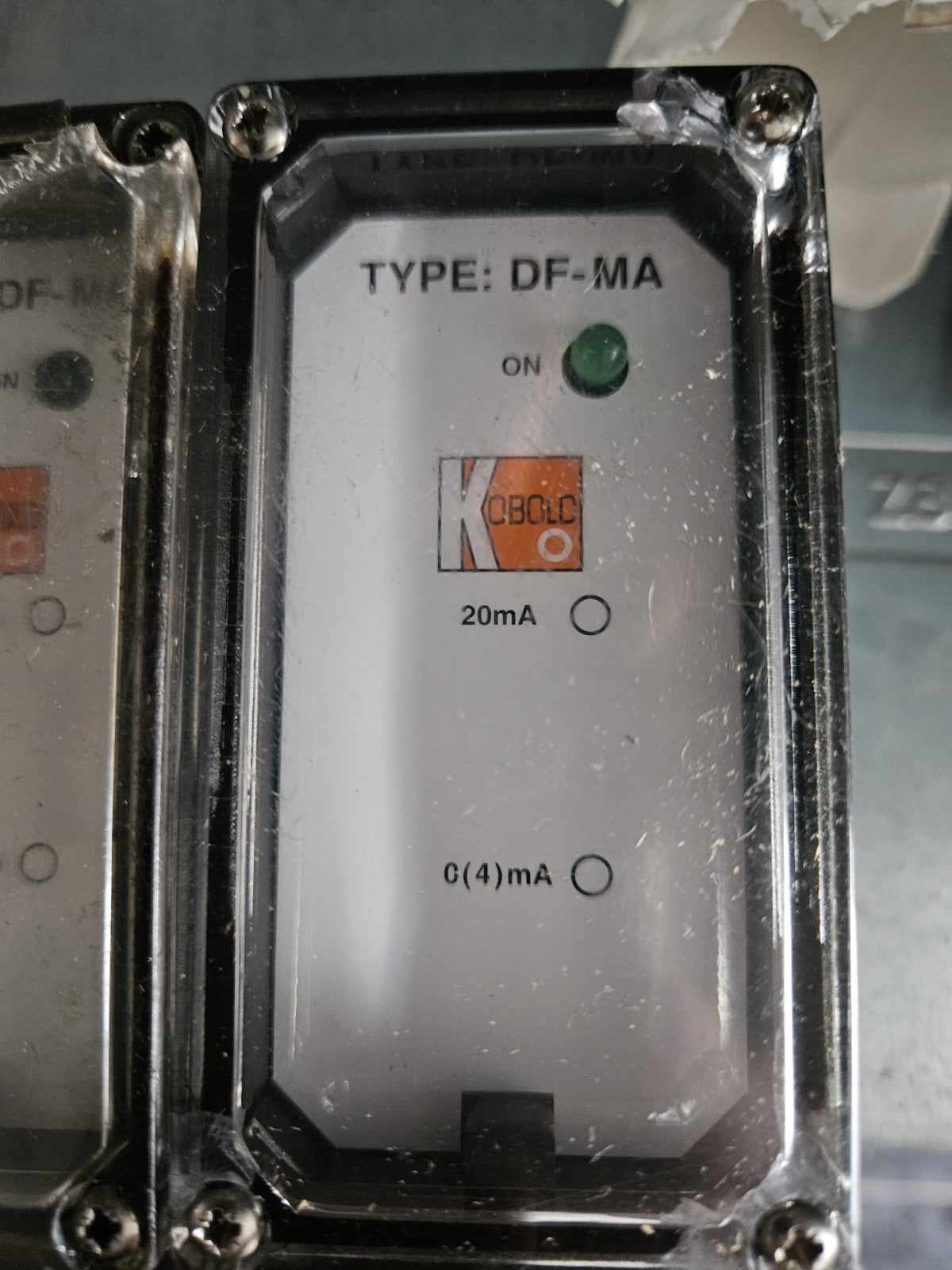 Kobold DF-MA Flow Meter DF- 24BR20MAG34, 0577459, 0581131 Paddle Wheel Used