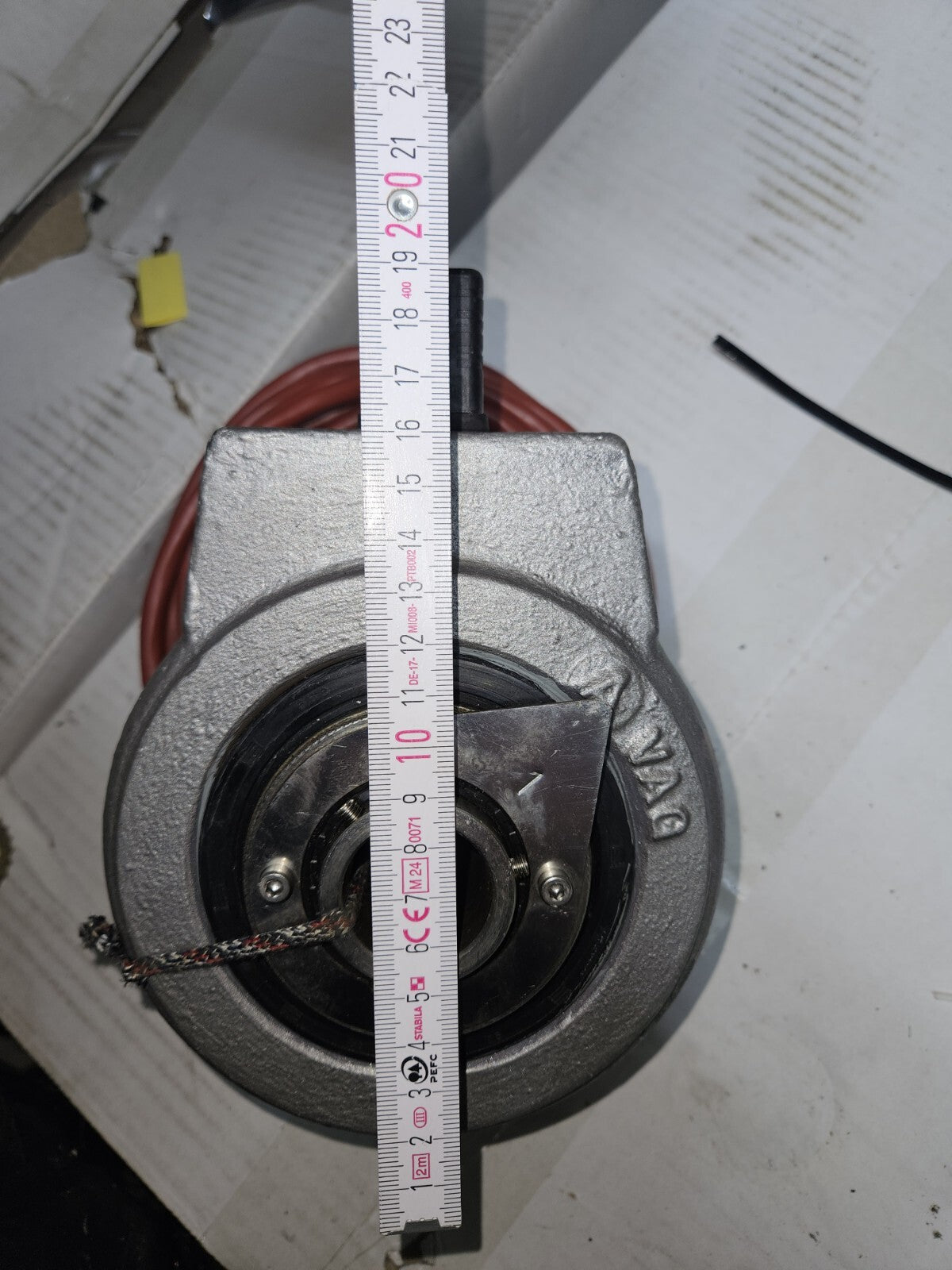 Zeigerwerk VAG Vario, Stellantriebsanzeige, Stellungsanzeige, GAS Wasser Neu New