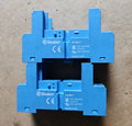 2 x Finder Relaissockel 94.84.1 relay socket 300V AC 12 A blau 10A Sockel Neu