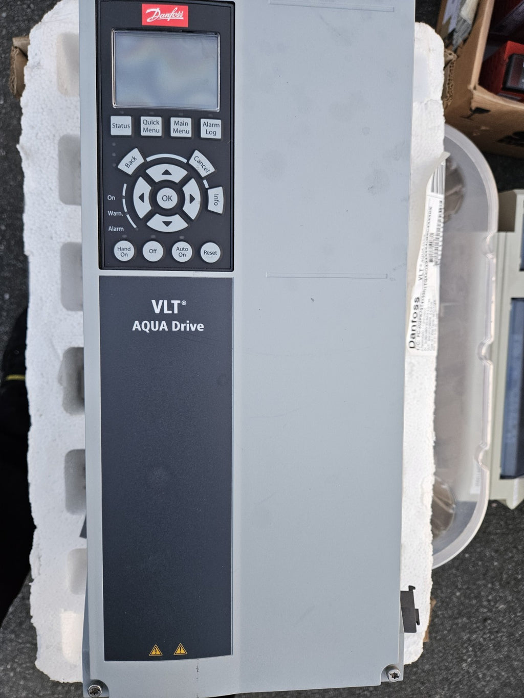 Danfoss FC-202 AQUA-DRIVE VFD Inverter, 7.5kW,202PK75T4Y55H1TGXXOXSXXXXA0BXCXXXX
